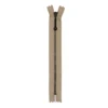 YKK Fast Lynlås Antik Messing 4 mm 17 cm
